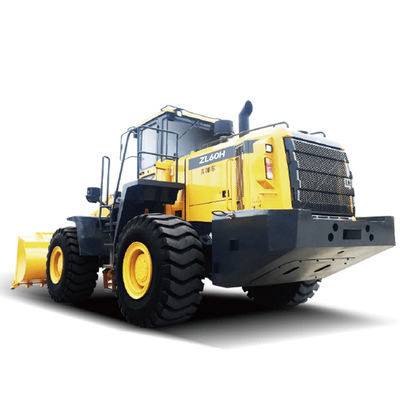 174.5KW 6T 3.7M3 Cargador de ruedas delanteras ZL60H con motor diésel Shangchai