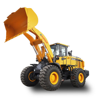 ZL50T 162KW 5T 3.1M3 Cargador frontal de ruedas con motor diésel Weichai