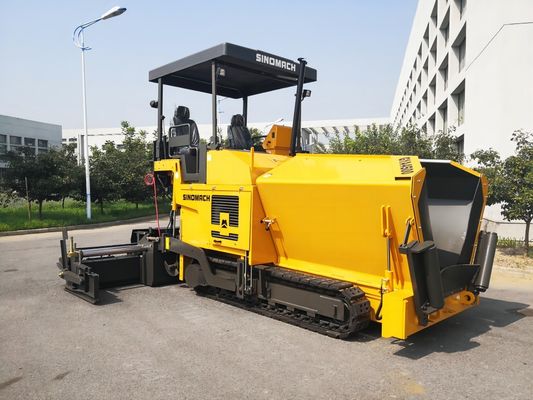 Ancho 4,5 m máquina de pavimentación de asfalto GYA4500 con sistema de alta tracción