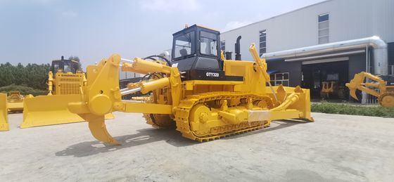 GTY320 Mini bulldozer de rastreo 257KW 37,2 toneladas 10m3 Capacidad de remoción Dozer de rastreo pequeño hidráulico