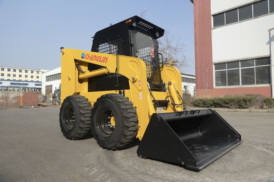 Excavadora SINOMACH 255F 36,8KW 0,7 toneladas 0,4 M3 Capacidad de cubo Mini cargador de dirección de deslizamiento