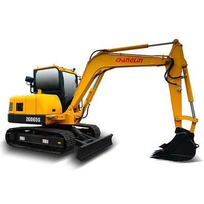 mini excavadora yanmar ZG065S Diseño ergonómico con espacio de conducción espacioso