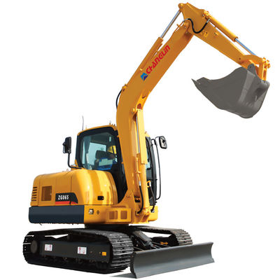 mini excavadora eléctrica ZG065S Diseño ergonómico con espacio de conducción espacioso